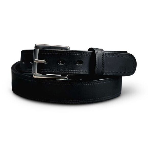 Hanks Belts Other - Hanks Montana Bison Belt 1.5” Double Layer Men’s Size 34 In Black MSRP $155
